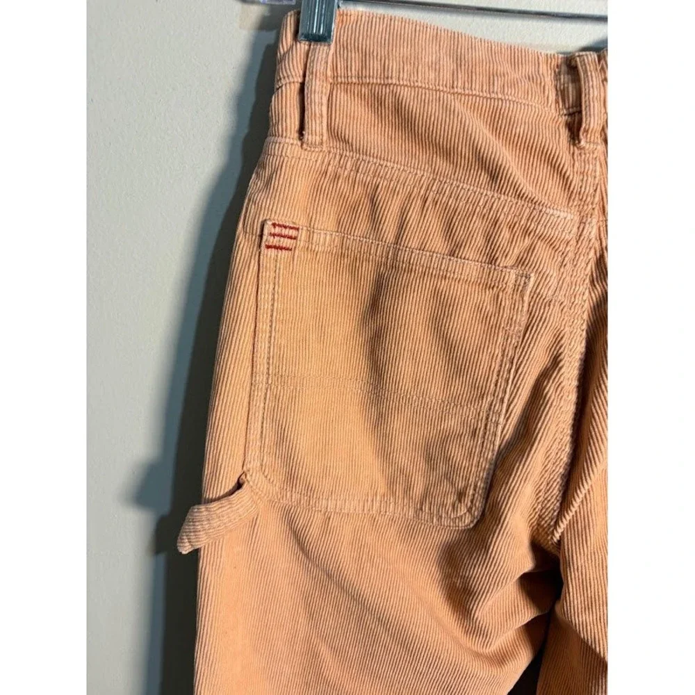 BDG Urban Outfitters Corduroy Carpenter‎ Pants Peach Size 25 Slim Straight